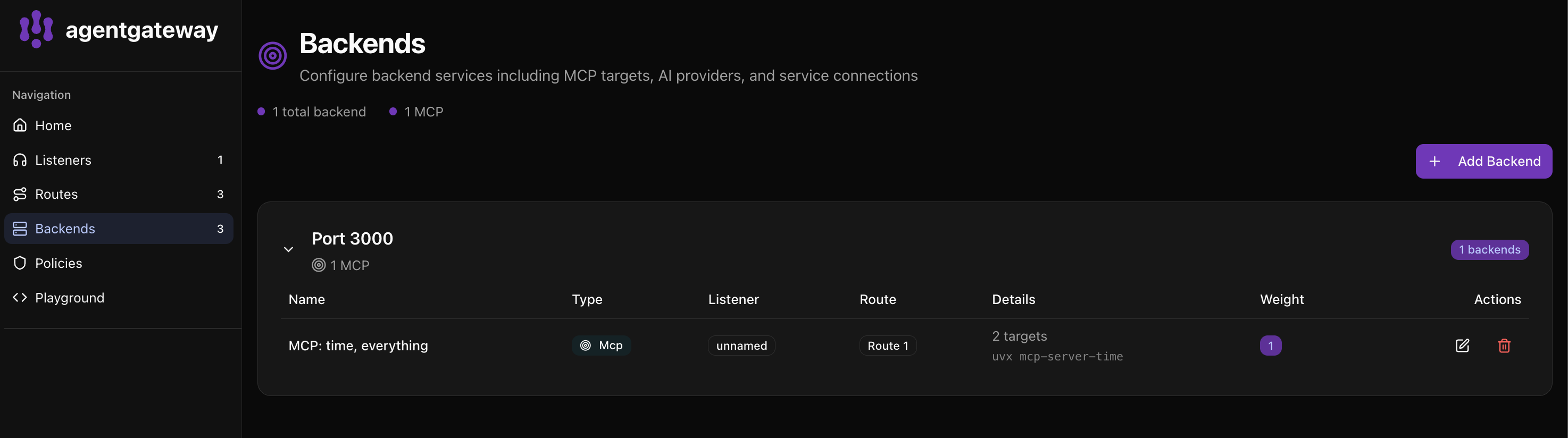 Multiplex Backends